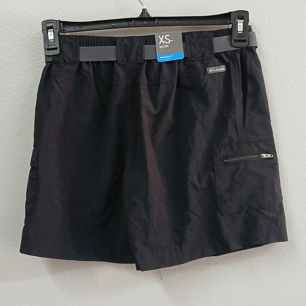 New Columbia Sandy River Cargo Shorts Womens XS Black Adjustable Waist Active - Picture 8 of 8
